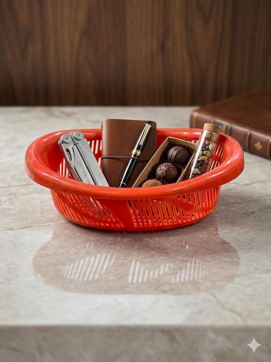 Elite VersaBasket – Multi-Purpose Decorative Fruit & Organizer Bowl